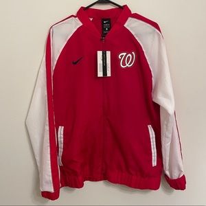 Washington Nationals MLB Nike Varsity Full-Zip Jacket